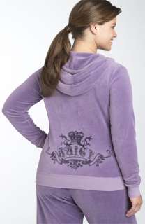Juicy Couture Love Juicy Couture Velour Hoody (Plus) ( 