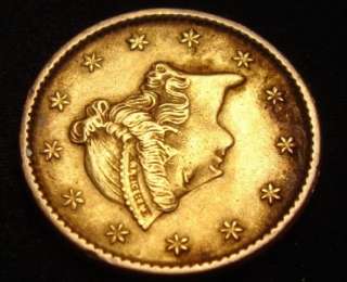 1853 $1 Liberty Head Gold Coin One Dollar BU MS  