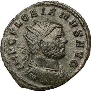  FLORIAN Rare 88day Emperor 276AD Roman Coin ZEUS 