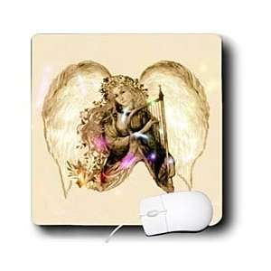   Designs   Angel With Harp   Sepia with Stars   Mouse Pads Electronics