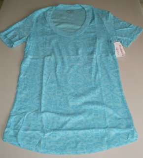 NWT WEARABLES Short Sleeve Tee Long Length 100% Cotton  