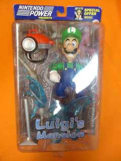 Nintendo Joyride Luigis Mansion Action Figure MOSC Super Gamecube Wii 