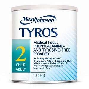 Mead Johnson TYROS 2 Phenylalanine and Tyrosine Free Diet 