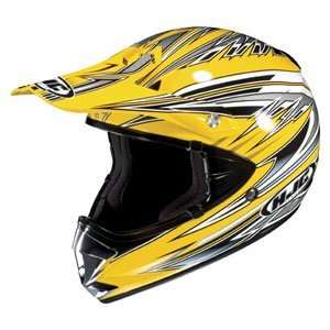 HJC CL X5 Arena MC 3 Motocross Helmet Yellow XXL 