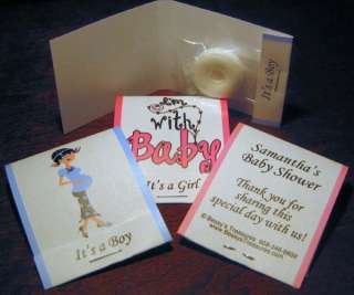 50 Baby Shower Birth Personalized MintBooks Favors  