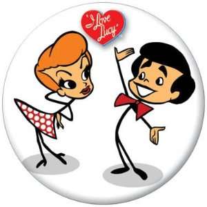  I Love Lucy Ricky Stick Figures Button 81022 [Toy]: Toys 
