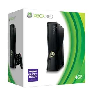 NEW Xbox 360 4GB ( Kinect Ready ) Console & Controller 088537012840 