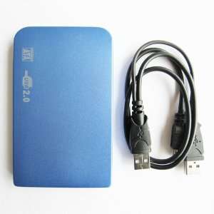  USB 2.0 sata 2.5 hard drive external enclosure case Electronics