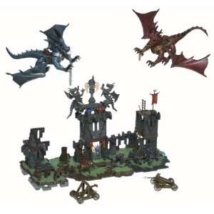  Mega Bloks   9890   Dragons   Warriors Fortress: Toys 