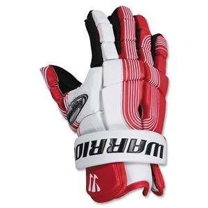 Warrior Hypno 13 Lacrosse Glove (Red) 