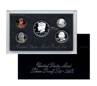 1996 S United States Silver Proof Coin Set  