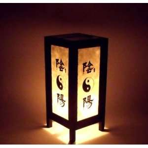  Yin yang Asian Bedside Oriental Art Table Lamp Shades Made 
