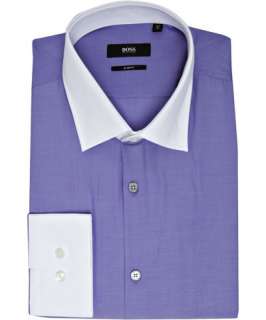 Hugo Boss Hugo Boss Black purple Jonne slim fit dress shirt