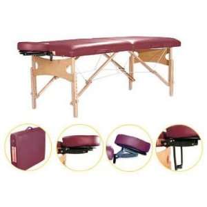 Portable Massage Table   Karma Package (Burgundy) (30 W x 72 L 