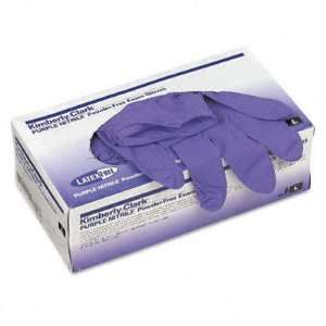 KIMBERLY CLARK STERLING PURPLE NITRILE Exam Gloves KIM55083:  