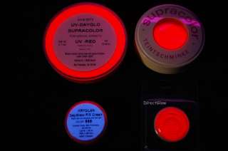   UV Dayglow SupraColor Make Up/Body Paint  UV Red  738435651930  