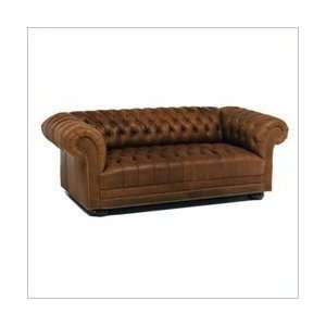   Leather Tufted Chesterfield Leather Sofa (multiple finishes