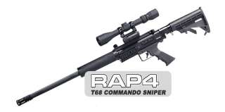 NEW T68 PAINTBALL GUN/MARKER COMMANDO SNIPER  