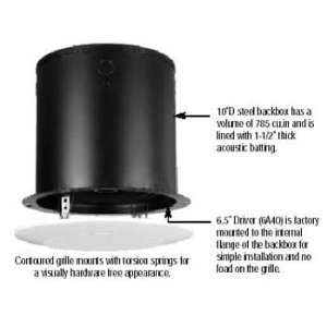  Lowell CN6A IX10 Ceiling Speaker System 40 Watts 8 Ohm 6.5 