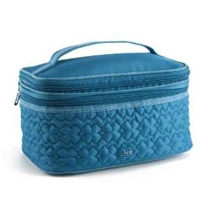  Lug Travel TWO STEP Cosmetic Train Make up Case Bag in 