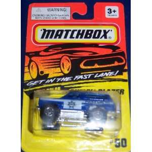  Matchbox #50 Chevy Blazer Police Toys & Games