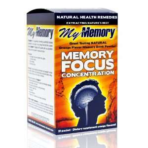   Memory/Focus and Concentration No Pills/ no sugar ( 21 Pkts; 1 per day