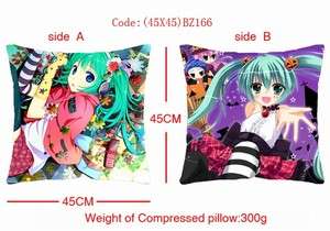 Miku Hatsune Vocaloid Manga Seat Cushion Pillows NEW  