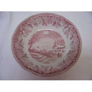   Eve Ascot Soup/Cereal Coupe Bowl, Cranberry/Red 