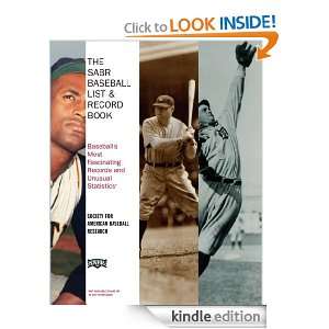 The SABR Baseball List & Record Book Society for American Baseball 