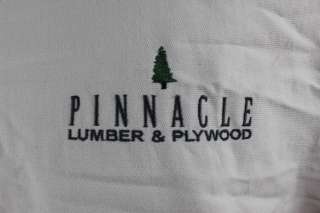 Pinnacle Lumber & Plywood Cream Pullover Jacket XL  