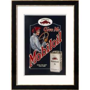  Mobiloil Motor Oil for the Woman Motorist Framed Art 