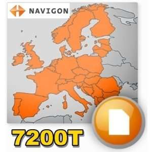  MAPS for NAVIGON 7200T ALL EUROPE Q4 2008 GPS 