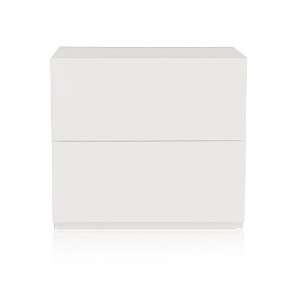   modern contemporary white lacquer bedroom nightstands
