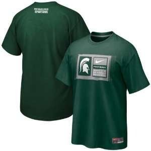  Nike Michigan State Spartans 2011 Team Issue T shirt 