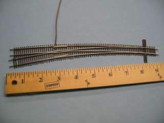 scale # 10 LH 40 curved switch Atlas code 55 rail  
