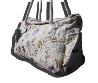 NEW Donna Sharp Lavender Suzette Connie Quilted Bag  