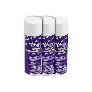 Oster Clippers Spray Disinfectant 14oz   Pack of 3