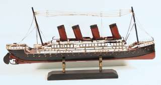   19 Handmade & Hand Painted Tin RMS Titanic Ship Replica/Model  