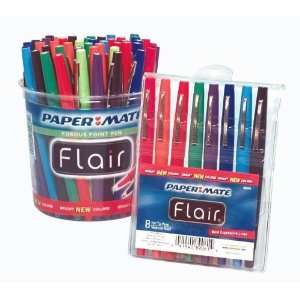  Papermate Flair Point Guard Pens   48 Marker School Pack 