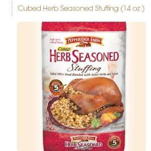 Pepperidge Farms   Cubed Herb Seasoned Stuffing   12 Oz Bag (Pack of 3 