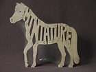 Love Horses Horse Wood Amish Made PuzzleTack Room Toy items in Amish 