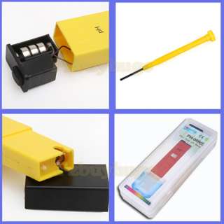 Digital pH Meter Tester Pocket Test Pen Aquarium Pool Water + Free 