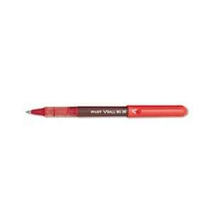  BeGreen VBall Roller Ball Stick Liquid Pen, Red Ink, Extra Fine 