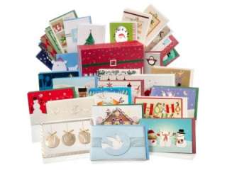 Winter Lane 30pc Seasonal Card Set with Decorative Box  