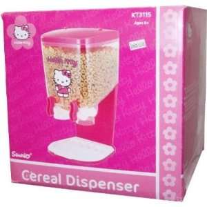  Hello Kitty Cereal Dispenser   Pink