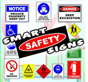 smart safety signs contains 1000 s of standard sign layouts including 