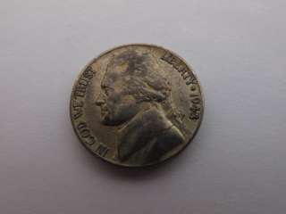 1943 Jefferson War Nickel  