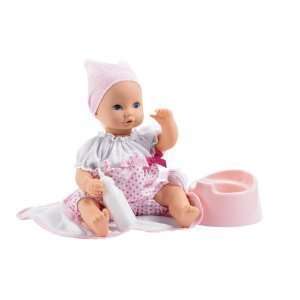   Gotz Dolls Aquini Girl Doll with pink potty chair +more Toys & Games
