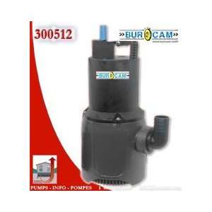 Bur Cam 37 GPM (1 1/4) Submersible Waterfall Utility Pump   300512