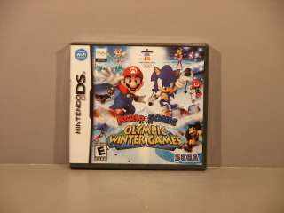 Mario & Sonic at the Olympic Winter Games (DS 2009) NEW  